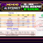 Bukti Jp MEME4D Togel Online 20 February 2026