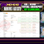 Bukti Jp MEME4D Slot Online 19 February 2026