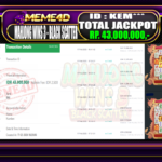 Bukti Jp MEME4D Slot Online 17 February 2026