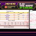 Bukti Jp MEME4D Togel Online 20 February 2026