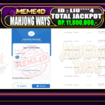 Bukti Jp MEME4D Slot Online 14 February 2026