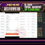 Bukti Jp MEME4D Slot Online 15 February 2026