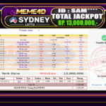 Bukti Jp MEME4D Togel Online 03 February 2026