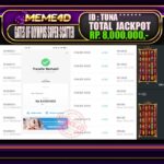 Bukti Jp MEME4D Slot Online 15 February 2026