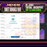Bukti Jp MEME4D Slot Online 08 February 2026