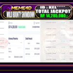 Bukti Jp MEME4D Slot Online 13 March 2026