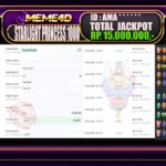 Bukti Jp MEME4D Slot Online 10 March 2026