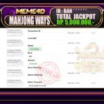 Bukti Jp MEME4D Slot Online 06 March 2026