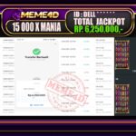 Bukti Jp MEME4D Slot Online 13 March 2026