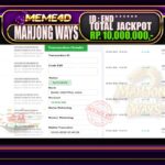 Bukti Jp MEME4D Slot Online 04 March 2026