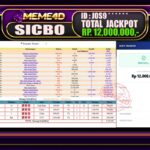 Bukti Jp MEME4D Casino Online 14 March 2026