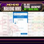 Bukti Jp MEME4D Slot Online 09 March 2026