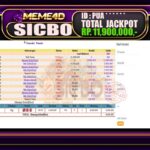 Bukti Jp MEME4D Casino Online 10 March 2026