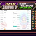 Bukti Jp MEME4D Slot Online 08 March 2026