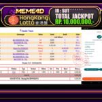 Bukti Jp MEME4D Togel Online 10 March 2026